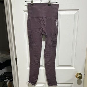 Gymshark Purple High-Waisted Leggings